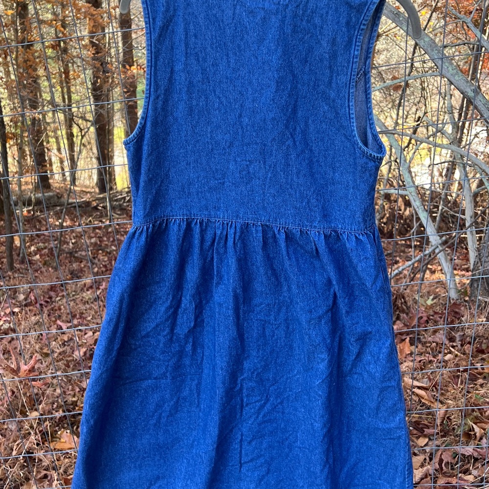 Talbots Denim Market Dress - Picture 4 of 6